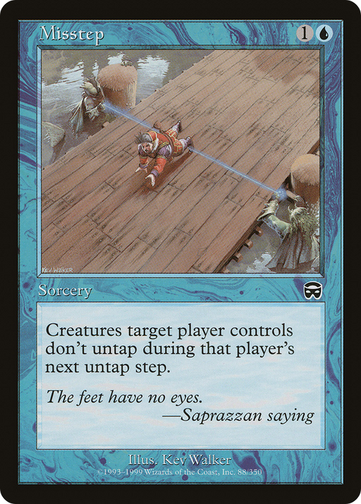 Misstep (MMQ-088) [Mercadian Masques] MTG Single Wizards of the Coast