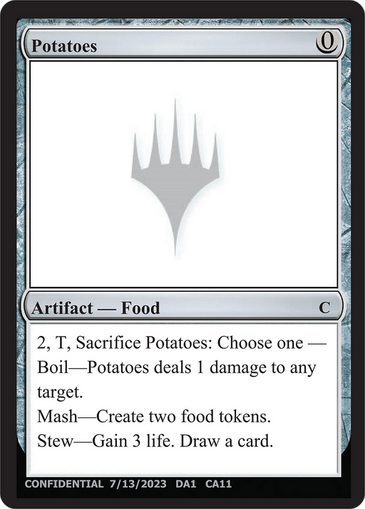 Potatoes (UNK-CAA) [Misc] Unknown Event MTG Single Wizards of the Coast