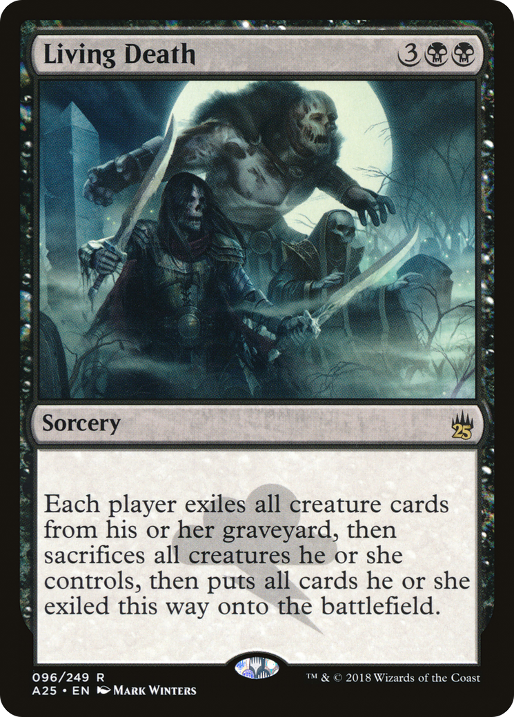 Living Death (A25-096) [Masters 25] Foil MTG Single Wizards of the Coast