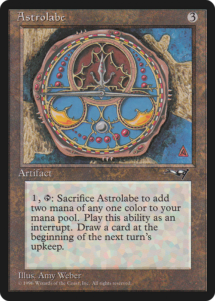 Astrolabe (ALL-118B) [Alliances] MTG Single Wizards of the Coast