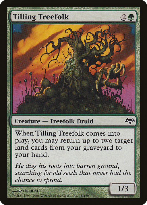 Tilling Treefolk (EVE-078) [Eventide] MTG Single Wizards of the Coast