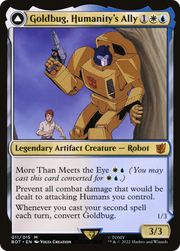 Goldbug, Humanity's Ally (BOT-011) [Transformers] MTG Single Wizards of the Coast