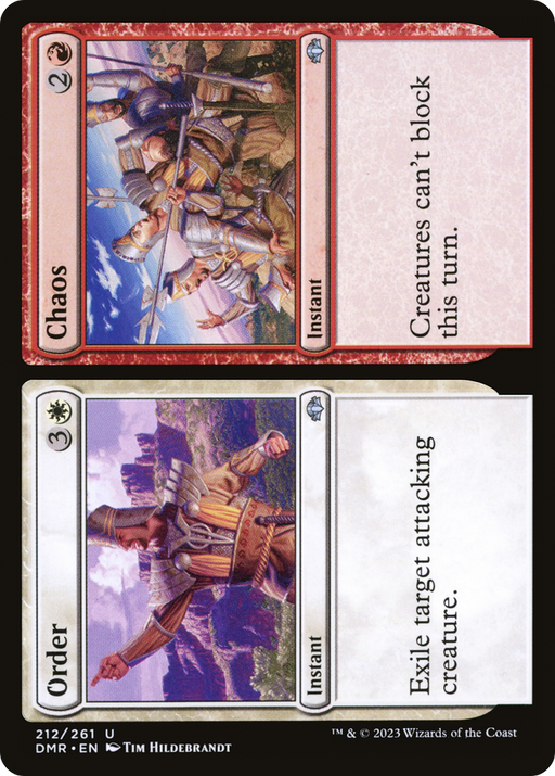 Order // Chaos (DMR-212) [Dominaria Remastered] MTG Single Wizards of the Coast