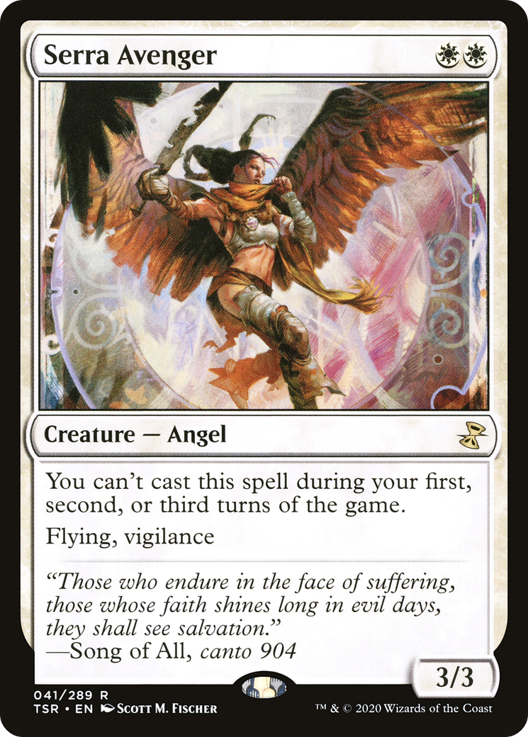 Serra Avenger (TSR-041) [Time Spiral Remastered] MTG Single Wizards of the Coast
