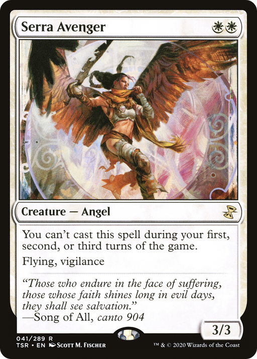 Serra Avenger (TSR-041) [Time Spiral Remastered] MTG Single Wizards of the Coast