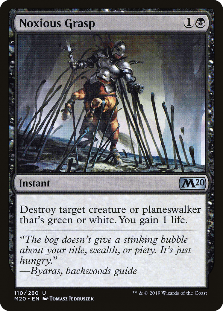 Noxious Grasp (M20-110) [Core Set 2020] MTG Single Wizards of the Coast