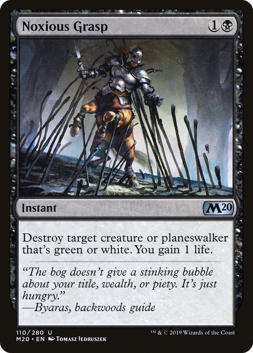 Noxious Grasp (M20-110) [Core Set 2020] MTG Single Wizards of the Coast