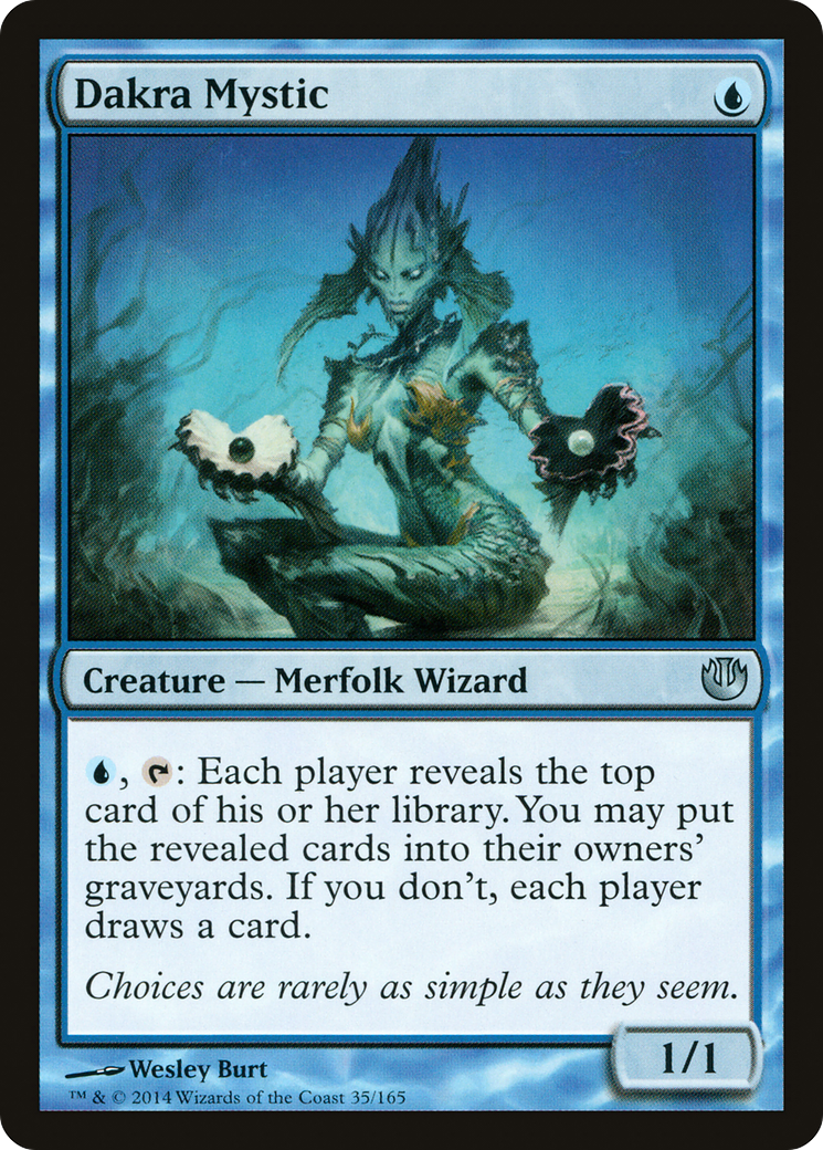 Dakra Mystic (JOU-035) [Journey into Nyx] Foil MTG Single Wizards of the Coast
