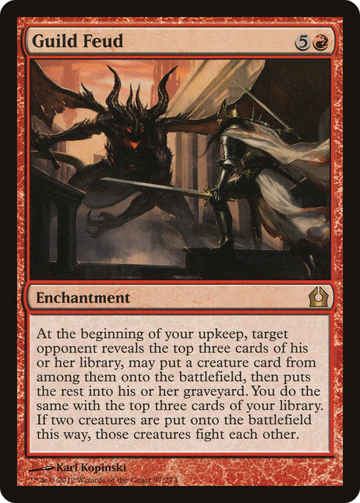 Guild Feud (RTR-097) [Return to Ravnica] MTG Single Wizards of the Coast