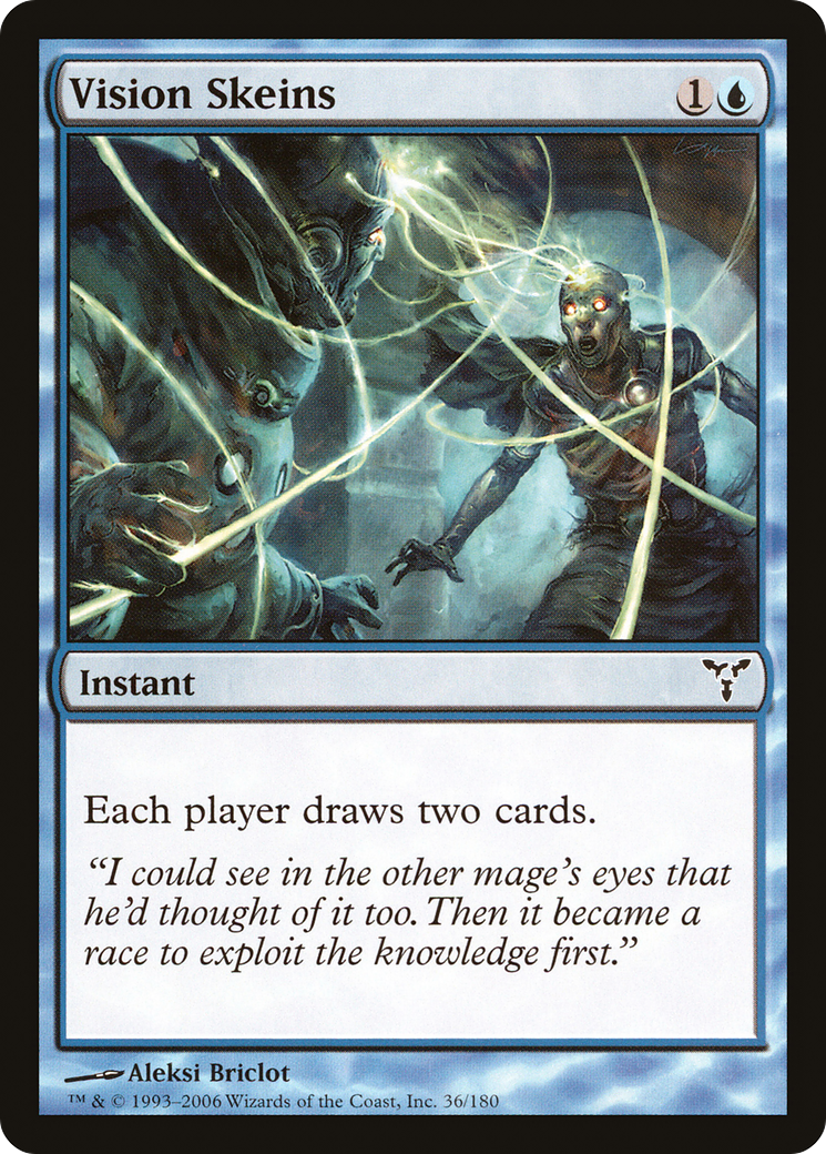 Vision Skeins (DIS-036) [Dissension] Foil MTG Single Wizards of the Coast