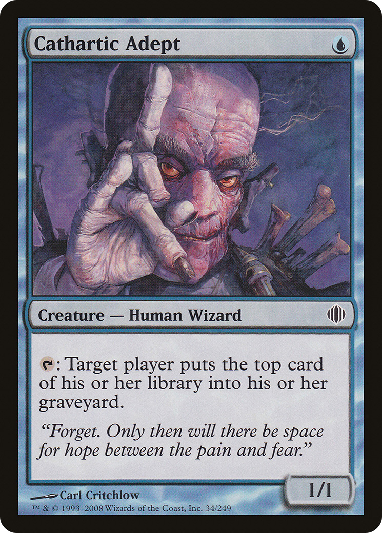 Cathartic Adept (ALA-034) [Shards of Alara] MTG Single Wizards of the Coast