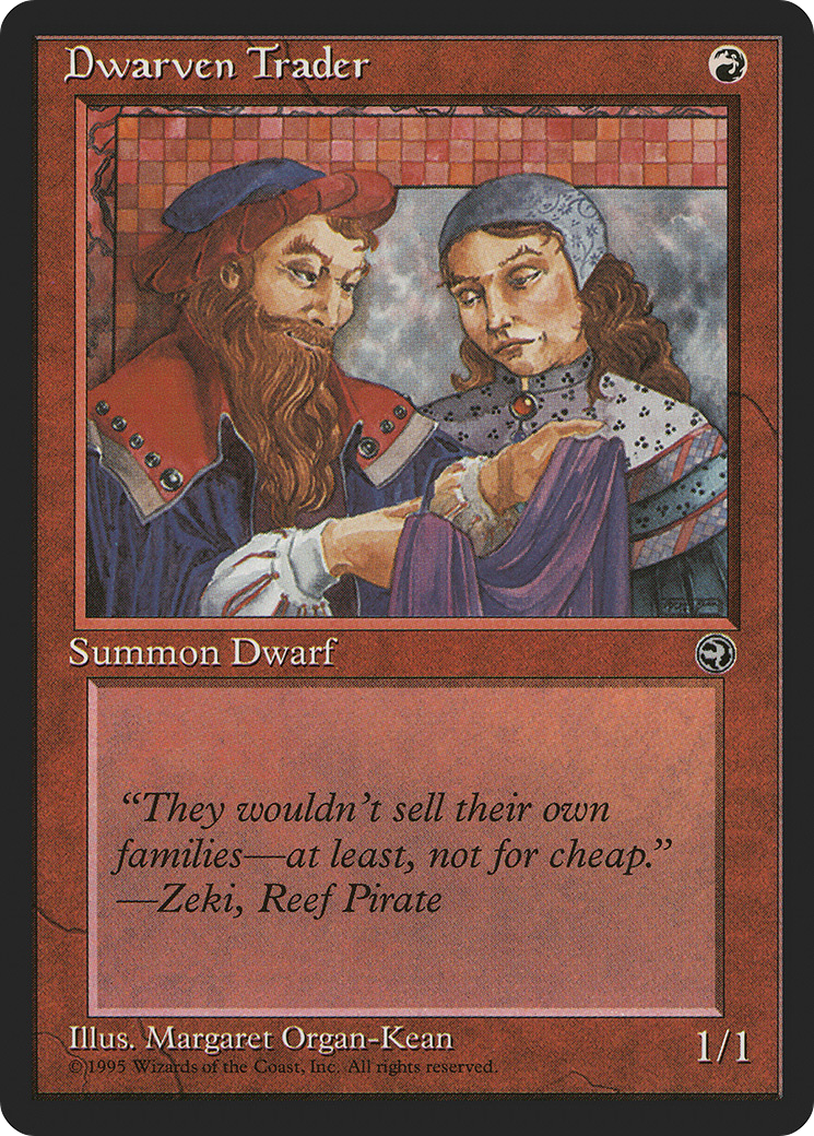 Dwarven Trader (HML-72B) [Homelands] MTG Single Wizards of the Coast