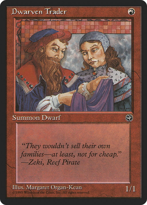 Dwarven Trader (HML-72B) [Homelands] MTG Single Wizards of the Coast