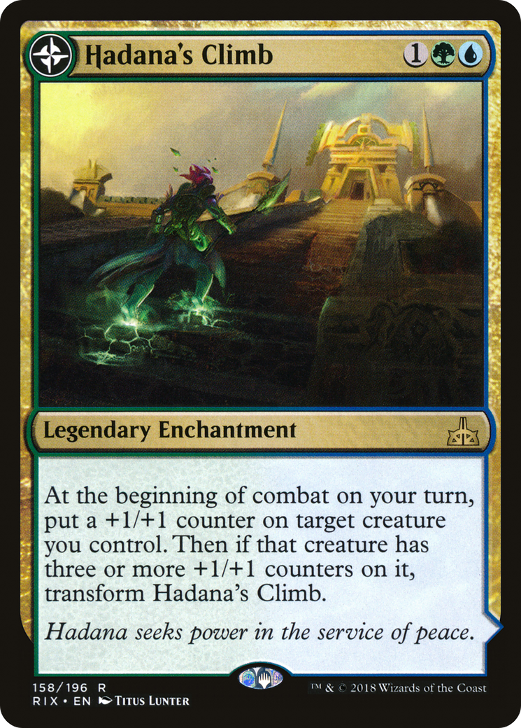Hadana's Climb (RIX-158) [Rivals of Ixalan] MTG Single Wizards of the Coast