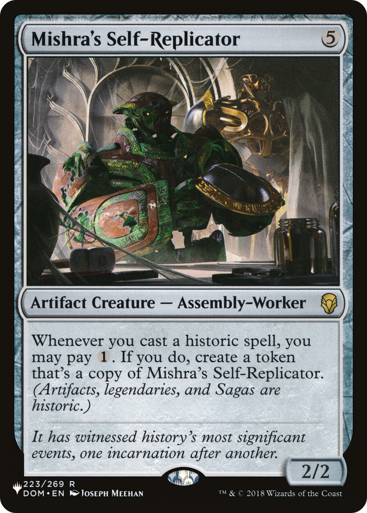 Mishra's Self-Replicator (LIST-DOM-223) [Mystery Booster] The List MTG Single Wizards of the Coast