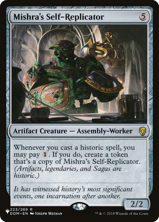 Mishra's Self-Replicator (LIST-DOM-223) [Mystery Booster] The List MTG Single Wizards of the Coast