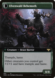 Ulvenwald Oddity (VOW-394) [Innistrad: Crimson Vow] (Extended Art) Foil MTG Single Wizards of the Coast
