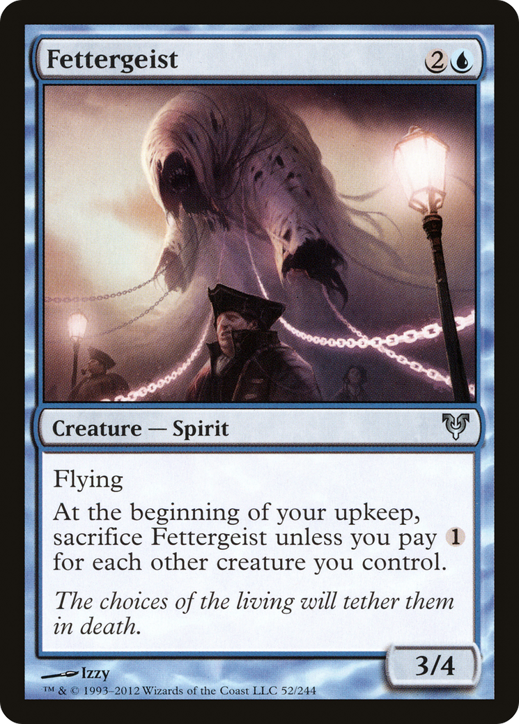 Fettergeist (AVR-052) [Avacyn Restored] MTG Single Wizards of the Coast