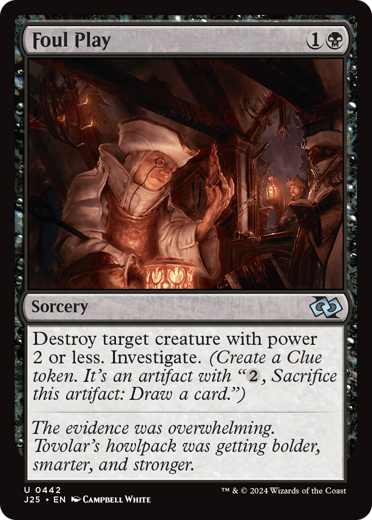 Foul Play (J25-442) [Foundations Jumpstart] MTG Single Wizards of the Coast
