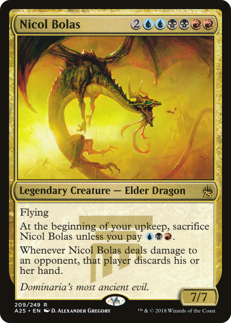 Nicol Bolas (A25-209) [Masters 25] MTG Single Wizards of the Coast
