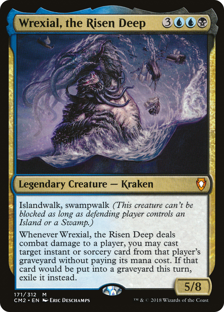 Wrexial, the Risen Deep (CM2-171) [Commander Anthology Volume II] MTG Single Wizards of the Coast