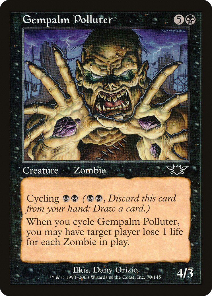 Gempalm Polluter (LGN-070) [Legions] Foil MTG Single Wizards of the Coast