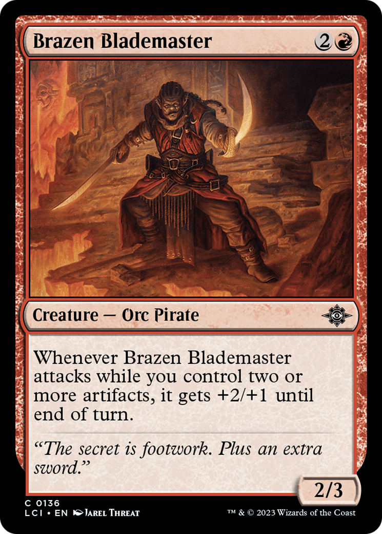 Brazen Blademaster (LCI-136) [The Lost Caverns of Ixalan] MTG Single Wizards of the Coast