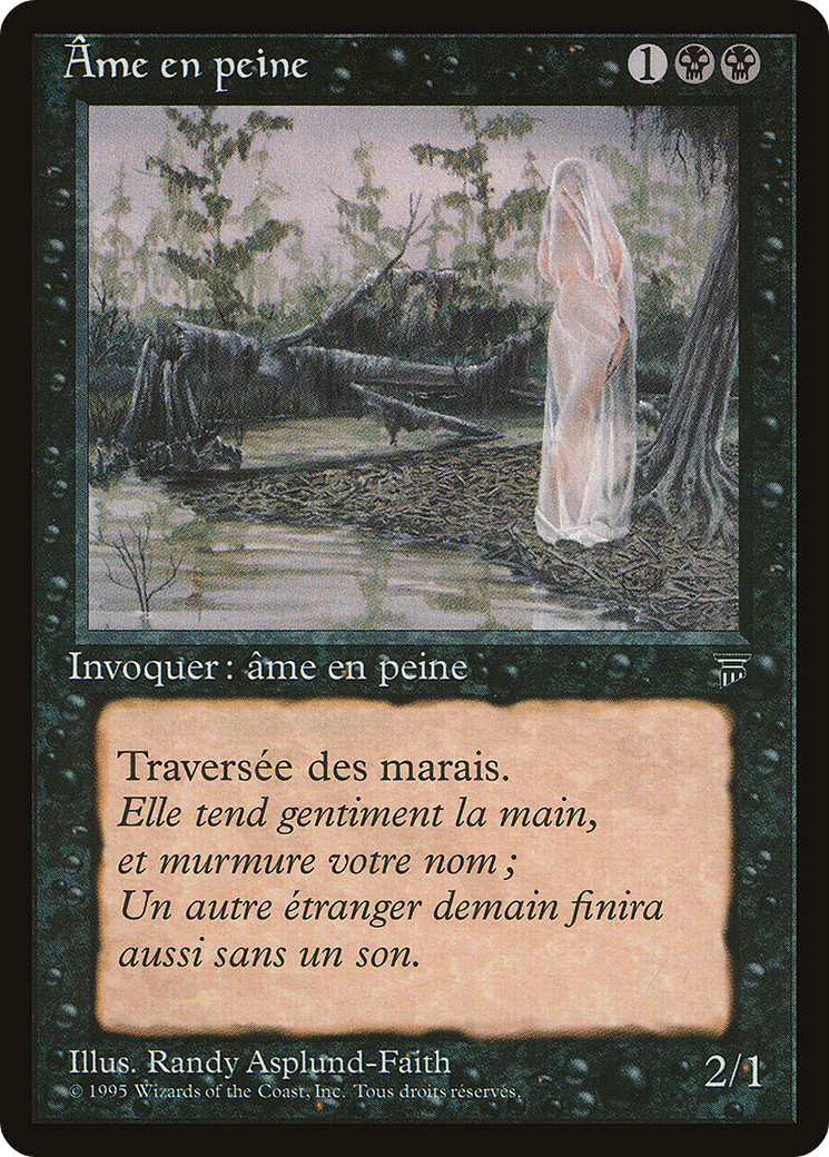 Lost Soul (French) - "Ame en peine" (REN-) [Renaissance] MTG Single Wizards of the Coast