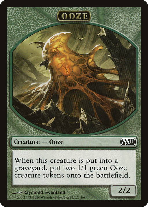 Ooze Token (5) (M11-005) [Tokens] Magic 2011 Tokens MTG Single Wizards of the Coast