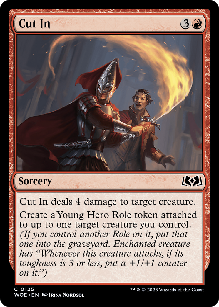 Cut In (WOE-125) [Wilds of Eldraine] Foil MTG Single Wizards of the Coast