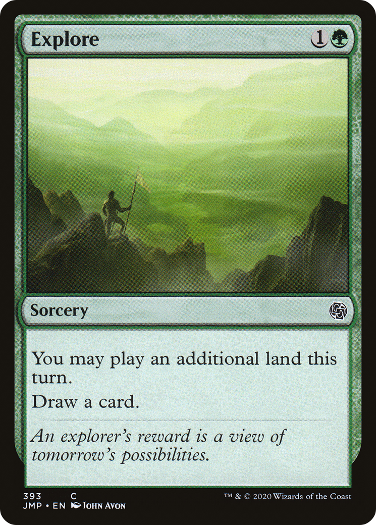 Explore (JMP-393) [Jumpstart] MTG Single Wizards of the Coast