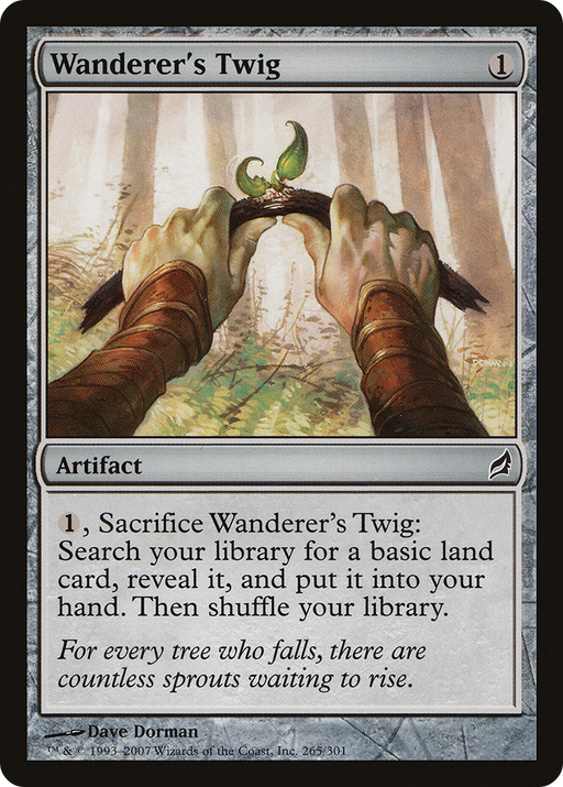 Wanderer's Twig (LRW-265) [Lorwyn] MTG Single Wizards of the Coast