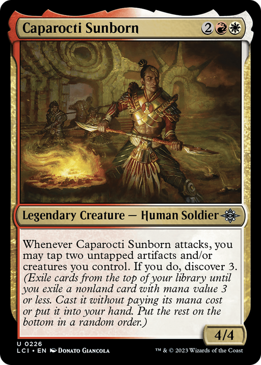 Caparocti Sunborn (LCI-226) [The Lost Caverns of Ixalan] MTG Single Wizards of the Coast