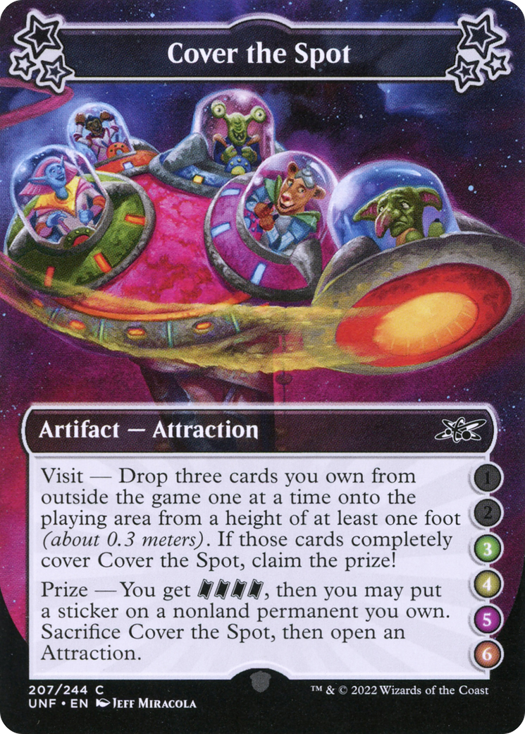 Cover the Spot (UNF-207D) [Unfinity] MTG Single Wizards of the Coast