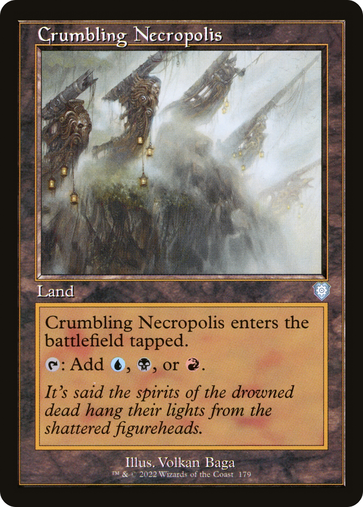 Crumbling Necropolis (BRC-179) [The Brothers' War Commander] MTG Single Wizards of the Coast