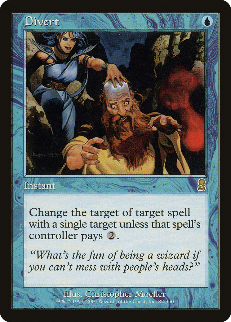 Divert (ODY-082) [Odyssey] Foil MTG Single Wizards of the Coast