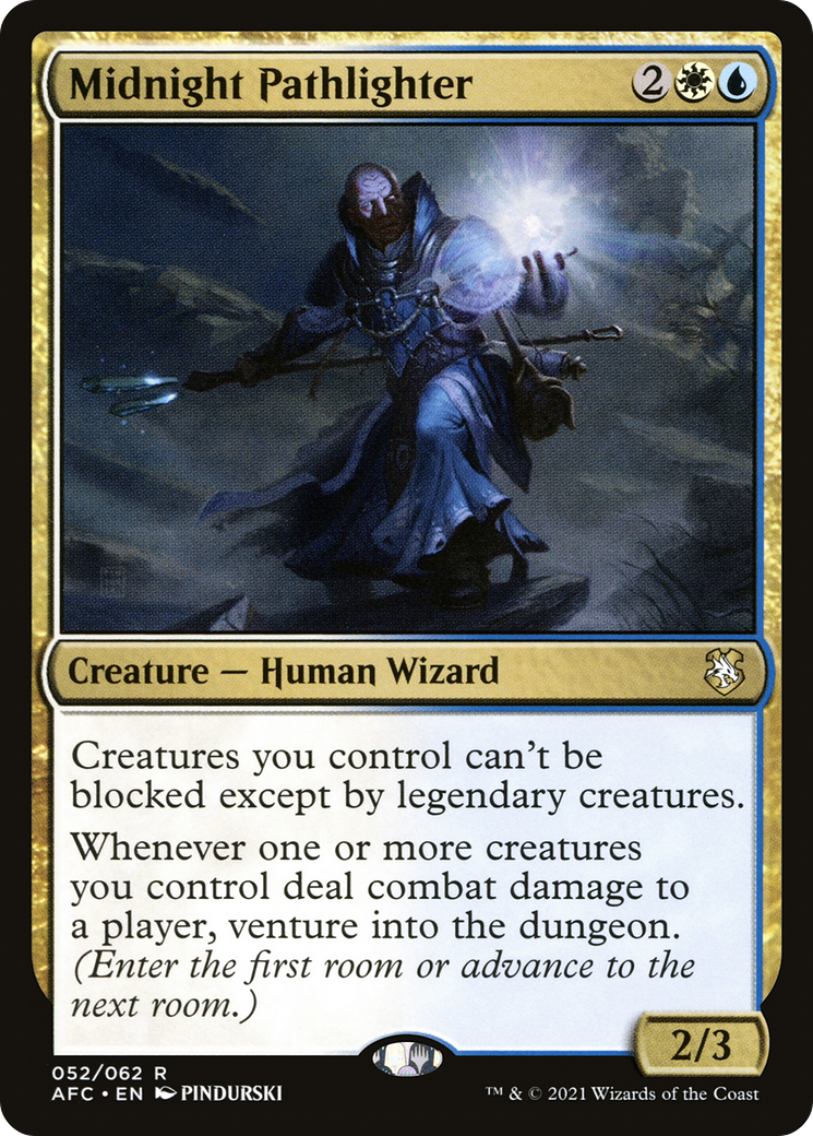 Midnight Pathlighter (AFC-052) [Forgotten Realms Commander] MTG Single Wizards of the Coast
