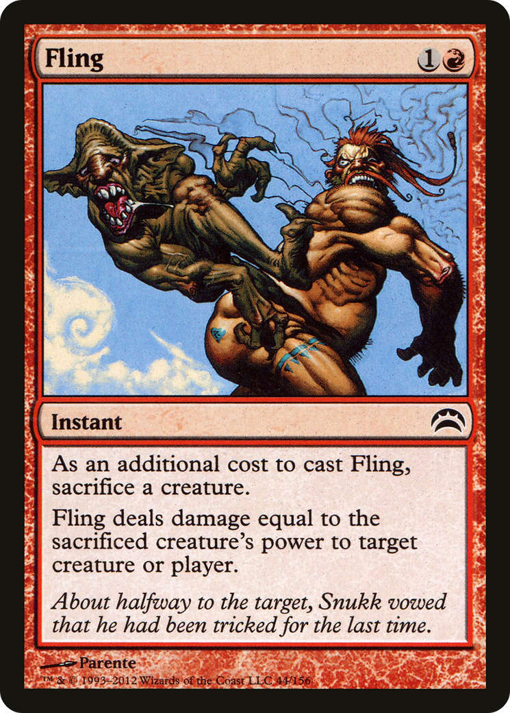 Fling (PC2-044) [Misc] Planechase 2012 MTG Single Wizards of the Coast