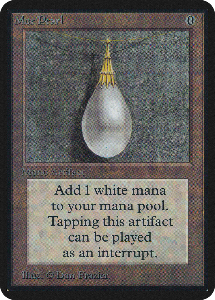 Mox Pearl (LEA-263) [Oldschool] Limited Edition Alpha MTG Single Wizards of the Coast