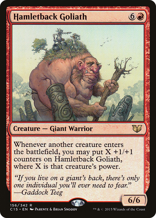 Hamletback Goliath (C15-156) [Commander 2015] MTG Single Wizards of the Coast