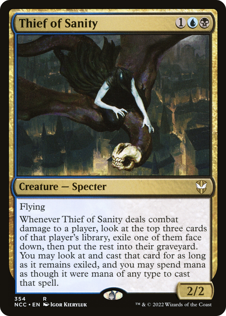 Thief of Sanity (NCC-354) [New Capenna Commander] MTG Single Wizards of the Coast