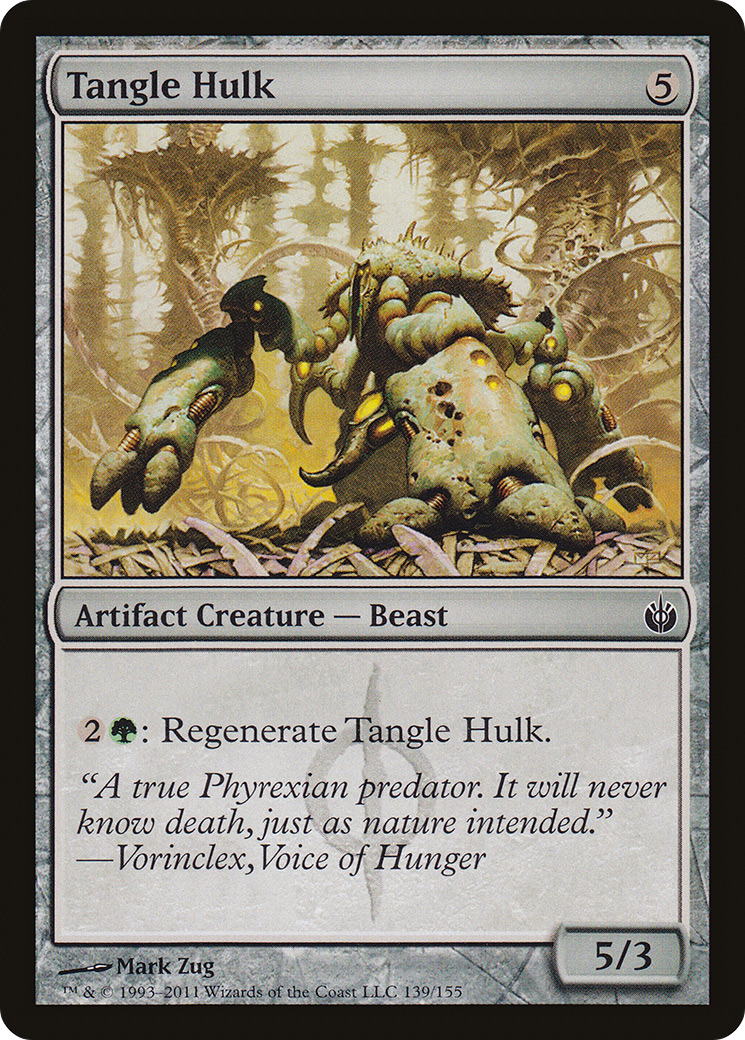 Tangle Hulk (MBS-139) [Mirrodin Besieged] Foil MTG Single Wizards of the Coast