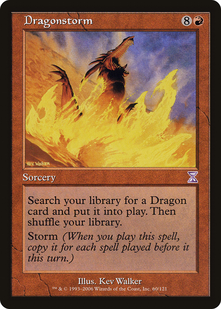 Dragonstorm (TSB-060) [Time Spiral Timeshifted] Foil MTG Single Wizards of the Coast