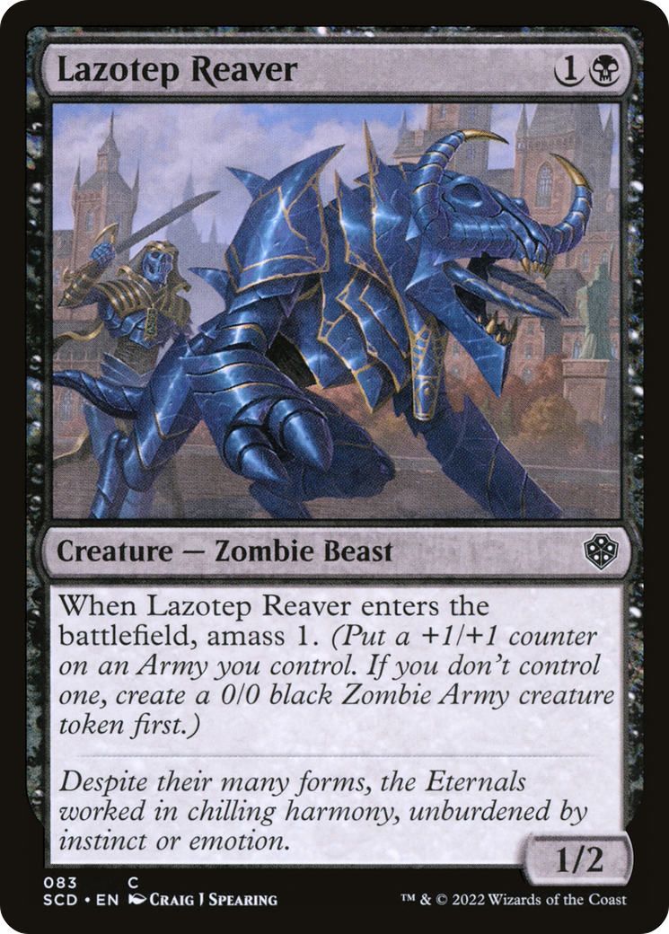 Lazotep Reaver (SCD-083) [Starter Commander Decks] MTG Single Wizards of the Coast