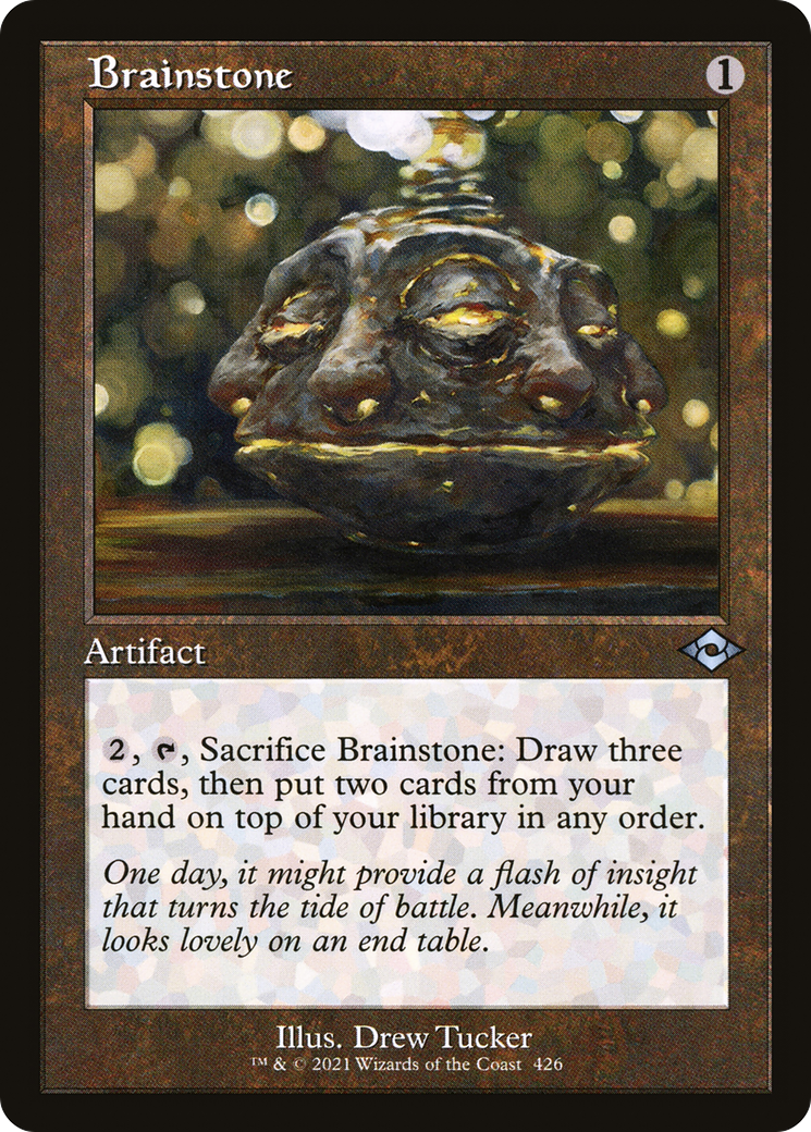 Brainstone (MH2-426) [Modern Horizons 2] MTG Single Wizards of the Coast