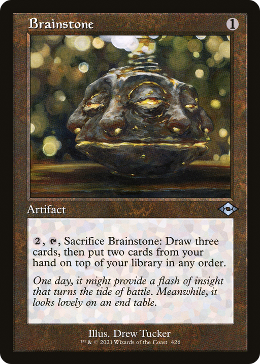 Brainstone (MH2-426) [Modern Horizons 2] Foil MTG Single Wizards of the Coast