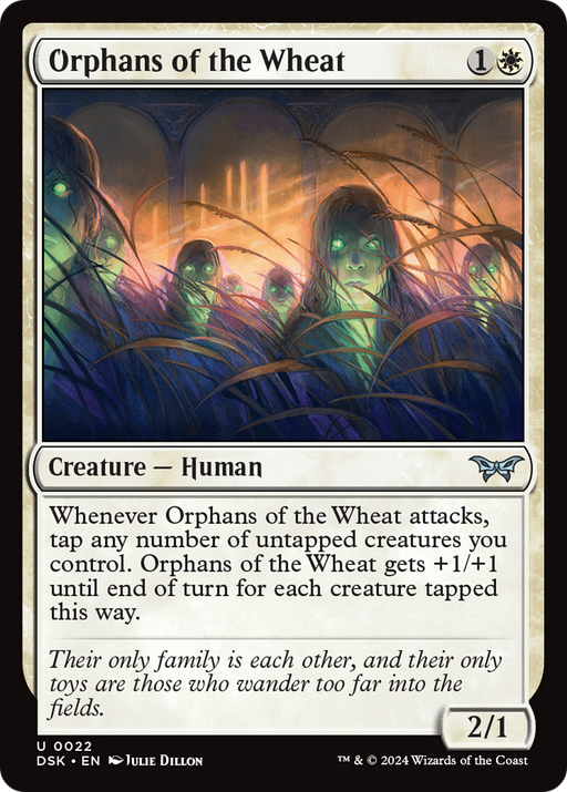 Orphans of the Wheat (DSK-022) [Duskmourn: House of Horror] Foil MTG Single Wizards of the Coast
