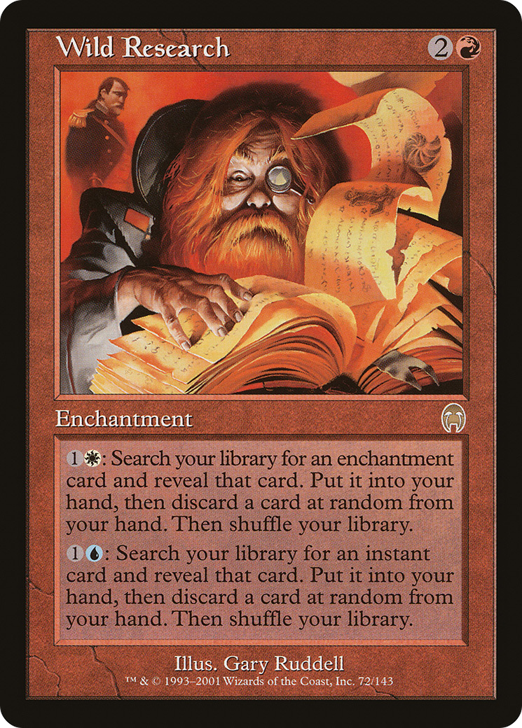 Wild Research (APC-072) [Apocalypse] MTG Single Wizards of the Coast