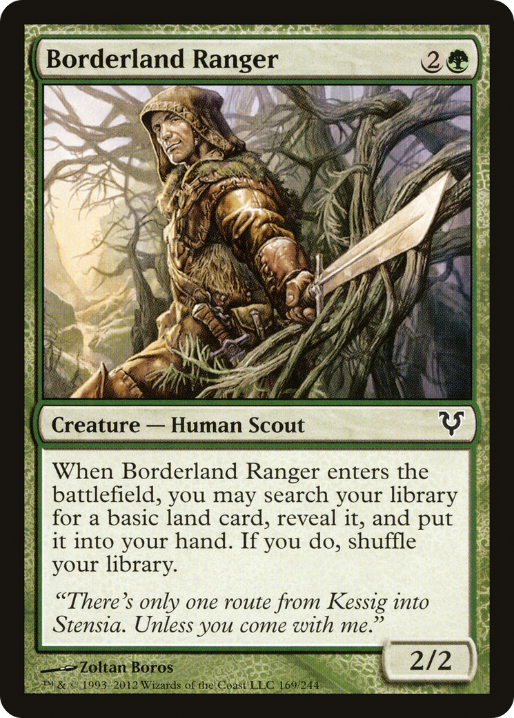Borderland Ranger (AVR-169) [Avacyn Restored] MTG Single Wizards of the Coast