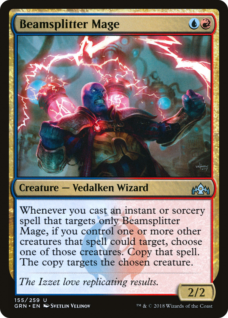 Beamsplitter Mage (GRN-155) [Guilds of Ravnica] Foil MTG Single Wizards of the Coast